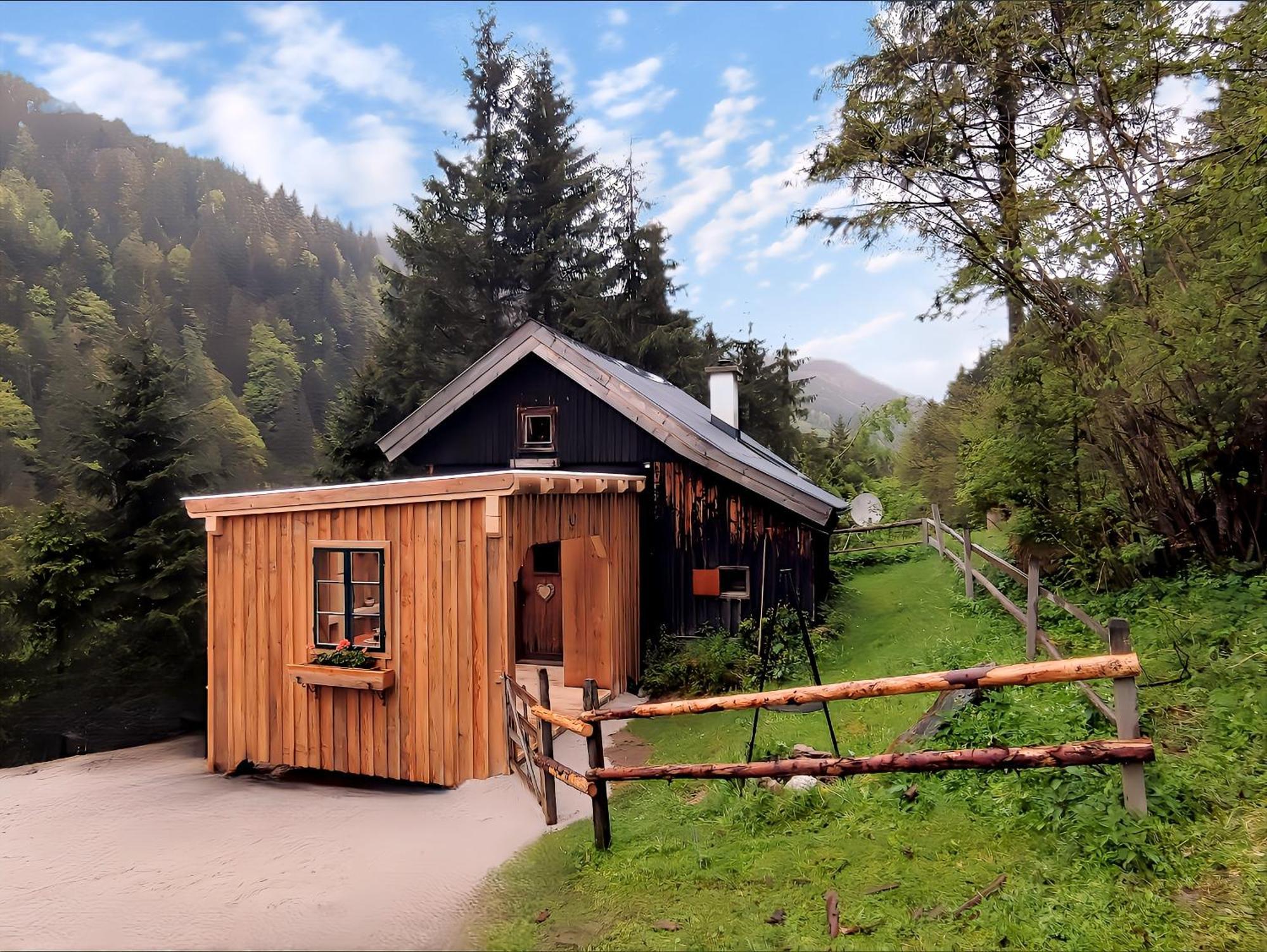 Almhuette Auszeit Villa Donnersbachwald Ngoại thất bức ảnh