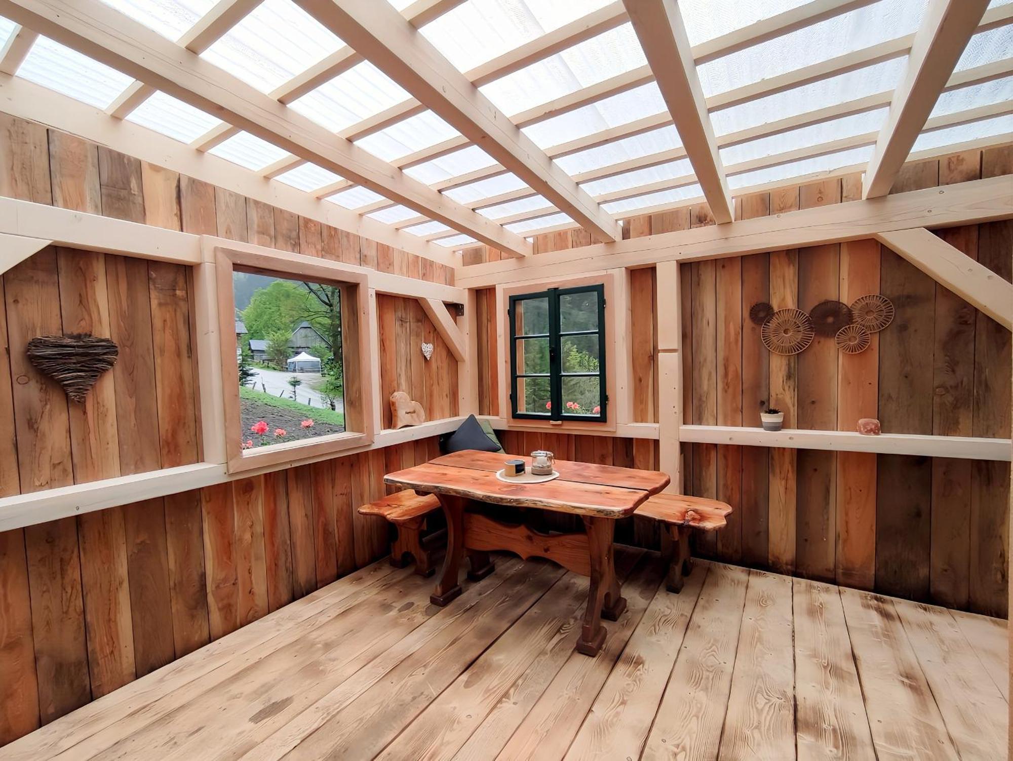 Almhuette Auszeit Villa Donnersbachwald Ngoại thất bức ảnh